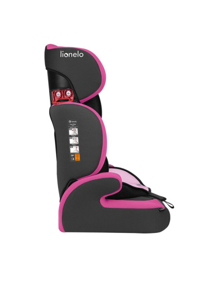 BN-LO-LEVI_ONE_CANDY_PINK,Lionelo - Scaun auto Levi One Candy Spatar detasabil, 9-36 Kg, Conform cu standardul european de secur