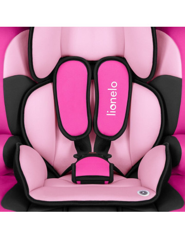 BN-LO-LEVI_ONE_CANDY_PINK,Lionelo - Scaun auto Levi One Candy Spatar detasabil, 9-36 Kg, Conform cu standardul european de secur