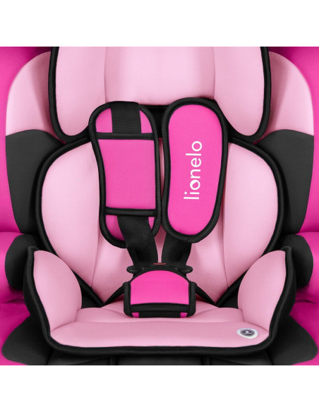 BN-LO-LEVI_ONE_CANDY_PINK,Lionelo - Scaun auto Levi One Candy Spatar detasabil, 9-36 Kg, Conform cu standardul european de secur