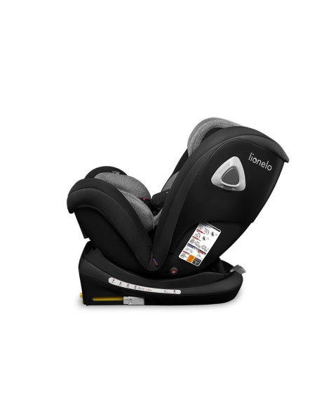 BN-LO-BASTIAAN_RWF_CARBON,Lionelo - Scaun auto Bastiaan RWF Pozitie de somn, Protectie laterala, Rotire 360 grade, 0-36 Kg, Cu I