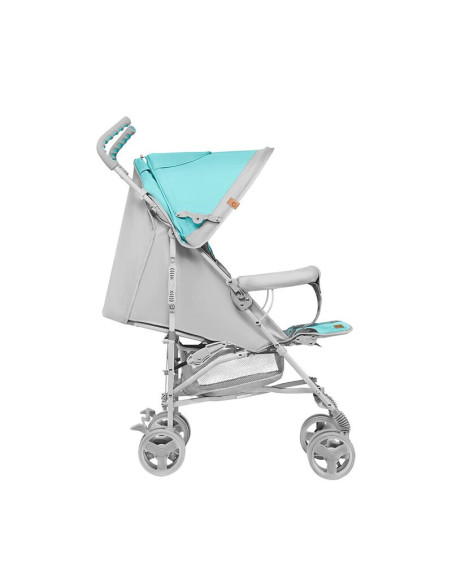 BN-LO-ELIA_TROPICAL_TURQUOISE,Lionelo - Carucior sport Elia Tropical, Cu husa de picioare, Cu plasa de tantari, Conform cu stand