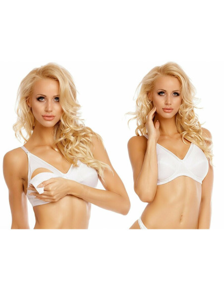 BN-QM_BRA_85C_W,Qmini - Sutien pentru alaptat, Diferite marimi, Alb