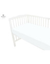 BN-5907803143154,MimiNu - Cearceaf Jerse cu elastic, Pentru patut de dimensiunea 140X70 cm, Material certificat Oeko Tex Standar