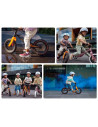 BN-LOE-BART_AIR_SP/BLACK,Lionelo - Bicicleta usoara Bart Air, Fara pedale, Cu roti gonflabile, Cu cadru din magneziu, Cu ghidon 