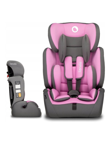 BN-LO-LEVI_SIMPLE_CANDY_PINK,Lionelo - Scaun auto Levi Simple Candy, 9-36 Kg, Conform cu standardul european de securitate ECE R