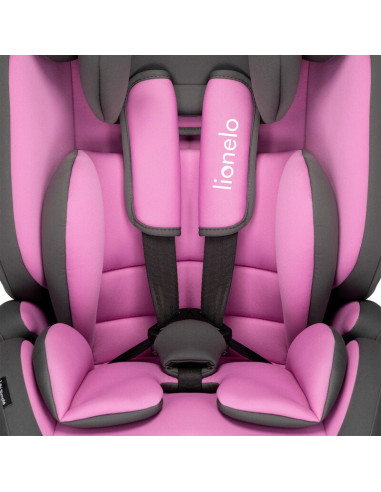 BN-LO-LEVI_SIMPLE_CANDY_PINK,Lionelo - Scaun auto Levi Simple Candy, 9-36 Kg, Conform cu standardul european de securitate ECE R