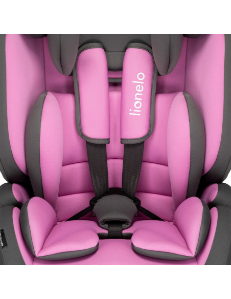 BN-LO-LEVI_SIMPLE_CANDY_PINK,Lionelo - Scaun auto Levi Simple Candy, 9-36 Kg, Conform cu standardul european de securitate ECE R