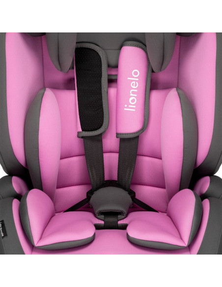 BN-LO-LEVI_SIMPLE_CANDY_PINK,Lionelo - Scaun auto Levi Simple Candy, 9-36 Kg, Conform cu standardul european de securitate ECE R