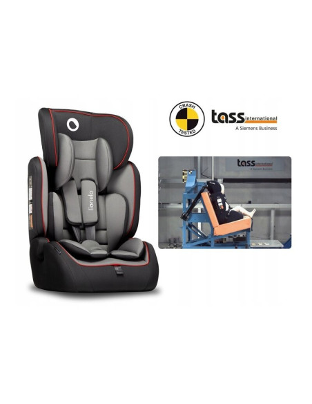 BN-LO-LEVI_SIMPLE_SPORTY_BLACK,Lionelo - Scaun auto Levi Simple Sporty, 9-36 Kg, Conform cu standardul european de securitate EC