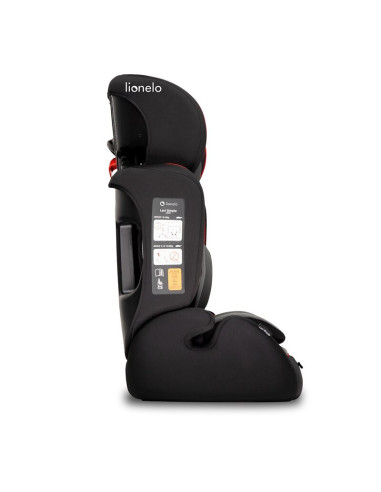 BN-LO-LEVI_SIMPLE_SPORTY_BLACK,Lionelo - Scaun auto Levi Simple Sporty, 9-36 Kg, Conform cu standardul european de securitate EC