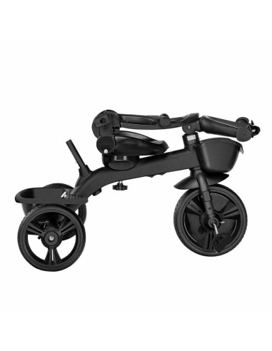 BN-LO-KORI_BLUE_NAVY,Lionelo - Tricicleta Kori, Cu suport de picioare, Control al directiei, Scaun reversibil, Rotire 360 grade,