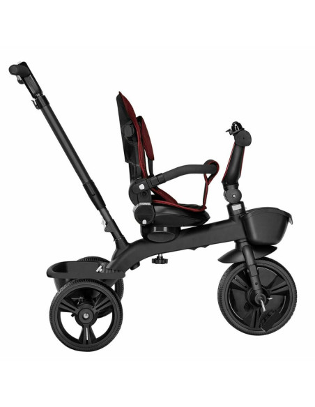 BN-LO-KORI_RED_BURGUNDY,Lionelo - Tricicleta Kori, Cu suport de picioare, Control al directiei, Scaun reversibil, Rotire 360 gra