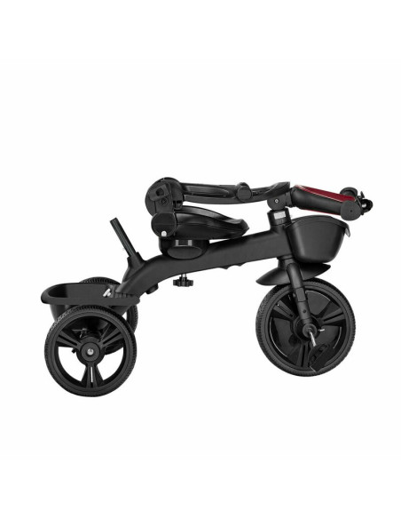 BN-LO-KORI_RED_BURGUNDY,Lionelo - Tricicleta Kori, Cu suport de picioare, Control al directiei, Scaun reversibil, Rotire 360 gra