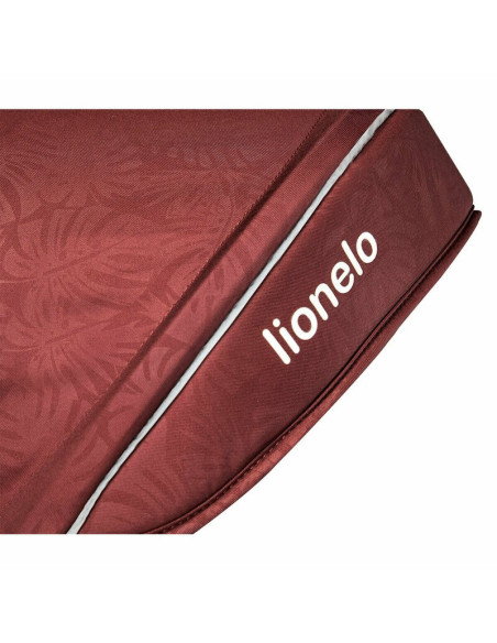 BN-LO-KORI_RED_BURGUNDY,Lionelo - Tricicleta Kori, Cu suport de picioare, Control al directiei, Scaun reversibil, Rotire 360 gra