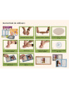 BN-BH_TM_Pink,Baby HandPrint - Kit rama foto 10x15 cm, Cu amprenta, Tiny Memories, Non-toxic, Conform cu standardul european de
