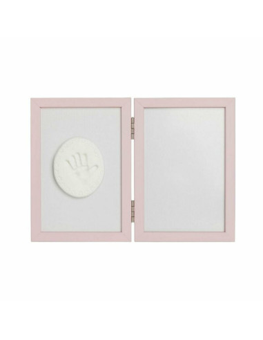 BN-BH_TM_Pink,Baby HandPrint - Kit rama foto 10x15 cm, Cu amprenta, Tiny Memories, Non-toxic, Conform cu standardul european de 