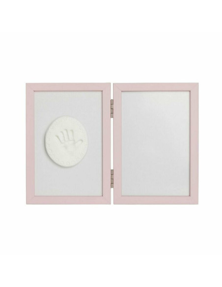 BN-BH_TM_Pink,Baby HandPrint - Kit rama foto 10x15 cm, Cu amprenta, Tiny Memories, Non-toxic, Conform cu standardul european de 