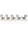 BN-LO-BRAAM_STONE,Lionelo - Scaun auto Braam Stone Pozitie de somn, Protectie laterala, Rotire 360 grade, 0-36 Kg, cu Isofix, Co