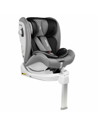 BN-LO-BRAAM_STONE,Lionelo - Scaun auto Braam Stone Pozitie de somn, Protectie laterala, Rotire 360 grade, 0-36 Kg, cu Isofix, Co