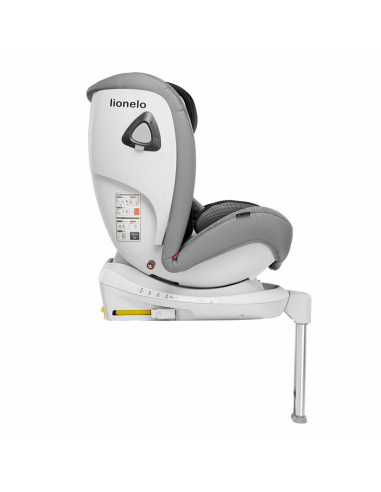 BN-LO-BRAAM_STONE,Lionelo - Scaun auto Braam Stone Pozitie de somn, Protectie laterala, Rotire 360 grade, 0-36 Kg, cu Isofix, Co