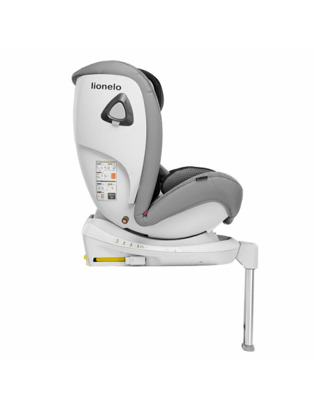 BN-LO-BRAAM_STONE,Lionelo - Scaun auto Braam Stone Pozitie de somn, Protectie laterala, Rotire 360 grade, 0-36 Kg, cu Isofix, Co