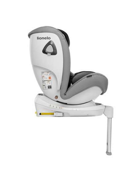BN-LO-BRAAM_STONE,Lionelo - Scaun auto Braam Stone Pozitie de somn, Protectie laterala, Rotire 360 grade, 0-36 Kg, cu Isofix, Co
