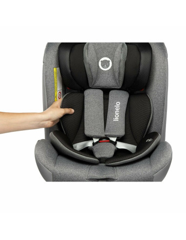 BN-LO-BRAAM_STONE,Lionelo - Scaun auto Braam Stone Pozitie de somn, Protectie laterala, Rotire 360 grade, 0-36 Kg, cu Isofix, Co