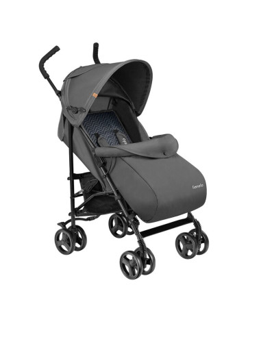 BN-LO-ELIA_GRAPHITE,Lionelo - Carucior sport Elia, Cu husa de picioare, Cu plasa de tantari, Conform cu standardul european de s