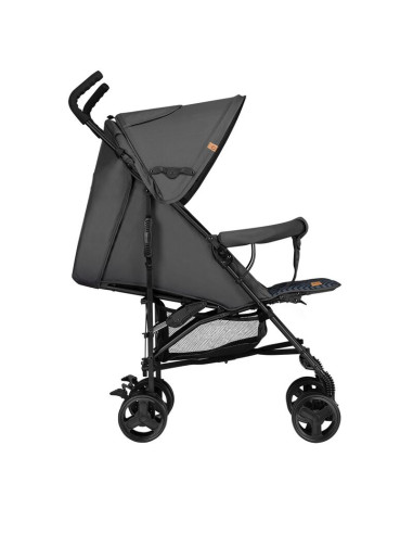 BN-LO-ELIA_GRAPHITE,Lionelo - Carucior sport Elia, Cu husa de picioare, Cu plasa de tantari, Conform cu standardul european de s