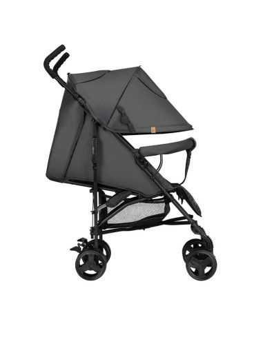 BN-LO-ELIA_GRAPHITE,Lionelo - Carucior sport Elia, Cu husa de picioare, Cu plasa de tantari, Conform cu standardul european de s