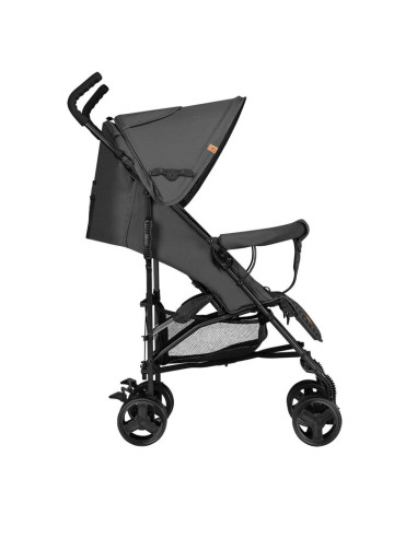 BN-LO-ELIA_GRAPHITE,Lionelo - Carucior sport Elia, Cu husa de picioare, Cu plasa de tantari, Conform cu standardul european de s