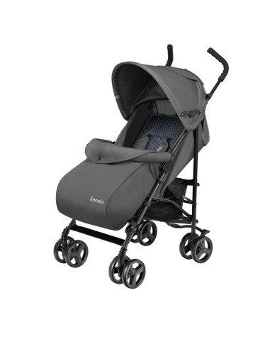 BN-LO-ELIA_GRAPHITE,Lionelo - Carucior sport Elia, Cu husa de picioare, Cu plasa de tantari, Conform cu standardul european de s