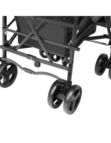 BN-LO-ELIA_GRAPHITE,Lionelo - Carucior sport Elia, Cu husa de picioare, Cu plasa de tantari, Conform cu standardul european de s