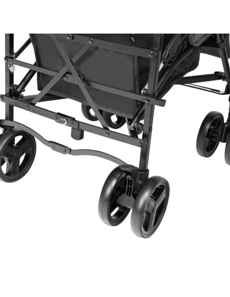 BN-LO-ELIA_GRAPHITE,Lionelo - Carucior sport Elia, Cu husa de picioare, Cu plasa de tantari, Conform cu standardul european de s