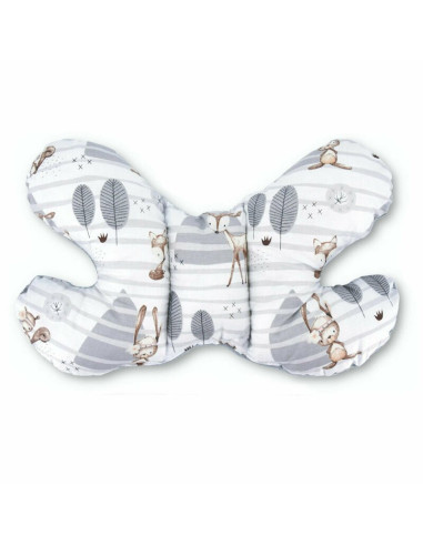 BN-5907501408746,MimiNu - Set 4 in 1 Cosulet bebelus Baby Cocoon 75x55 cm, Husa 100% bumbac, Din bumbac certificat Oeko Tex Stan