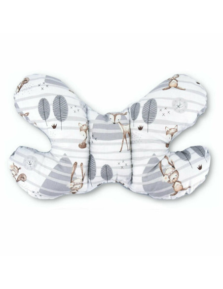 BN-5907501408746,MimiNu - Set 4 in 1 Cosulet bebelus Baby Cocoon 75x55 cm, Husa 100% bumbac, Din bumbac certificat Oeko Tex Stan