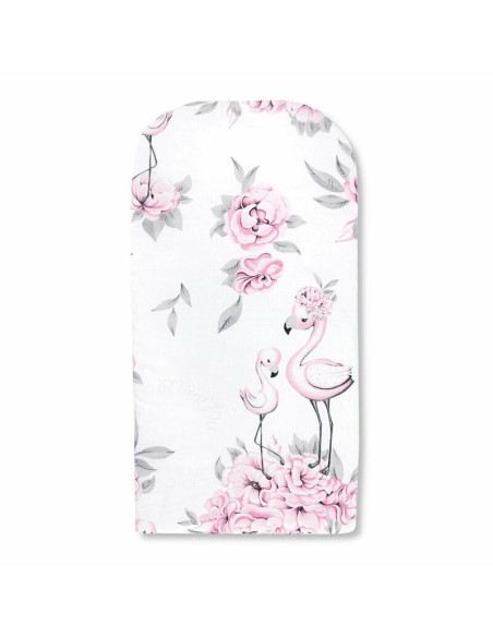 BN-6426972004510,MimiNu - Set 4 in 1 Cosulet bebelus Baby Cocoon 75x55 cm, Husa 100% bumbac, Din bumbac certificat Oeko Tex Stan