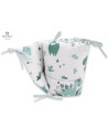 BN-6426972004930,MimiNu - Aparatoare pentru patut 120x60 cm, Din bumbac certificat Oeko Tex Standard 100, Cu inaltimea de 30 cm,