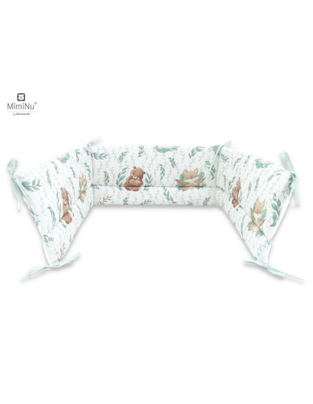 BN-6426972004954,MimiNu - Aparatoare pentru patut 120x60 cm, Din bumbac certificat Oeko Tex Standard 100, Cu inaltimea de 30 cm, BN-6426972004954,MimiNu - Aparatoare pentru patut 120x60 cm, Din bumbac certificat Oeko Tex Standard 100, Cu inaltimea de 30 cm,