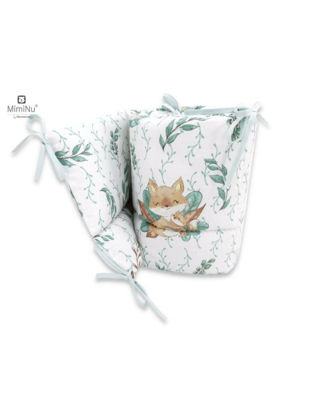 BN-6426972004954,MimiNu - Aparatoare pentru patut 120x60 cm, Din bumbac certificat Oeko Tex Standard 100, Cu inaltimea de 30 cm, BN-6426972004954,MimiNu - Aparatoare pentru patut 120x60 cm, Din bumbac certificat Oeko Tex Standard 100, Cu inaltimea de 30 cm,
