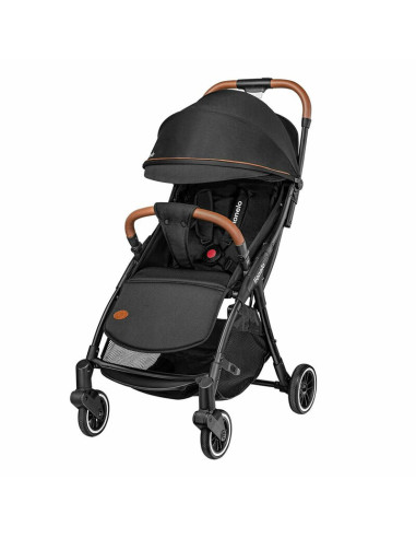 BN-LO-JULIE_ONE_BLACK,Lionelo - Carucior sport Julie One, De la nastere, Cu accesorii, Cadru din aluminiu, 0-22 kg, Conform cu s