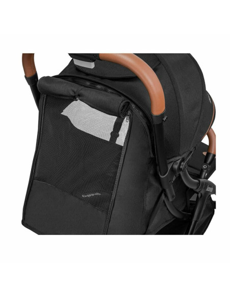 BN-LO-JULIE_ONE_BLACK,Lionelo - Carucior sport Julie One, De la nastere, Cu accesorii, Cadru din aluminiu, 0-22 kg, Conform cu s