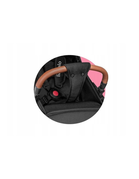 BN-LO-JULIE_ONE_BLACK,Lionelo - Carucior sport Julie One, De la nastere, Cu accesorii, Cadru din aluminiu, 0-22 kg, Conform cu s