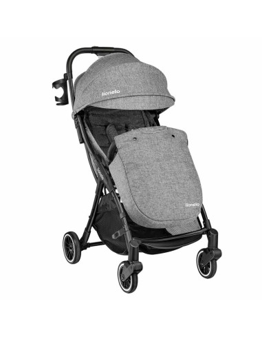 BN-LO-JULIE_ONE_STONE_GREY,Lionelo - Carucior sport Julie One, De la nastere, Cu accesorii, Cadru din aluminiu, 0-22 kg, Conform