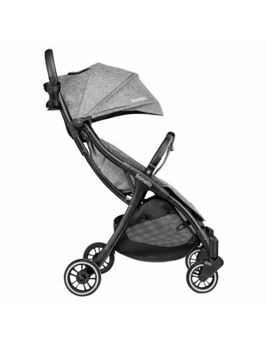 BN-LO-JULIE_ONE_STONE_GREY,Lionelo - Carucior sport Julie One, De la nastere, Cu accesorii, Cadru din aluminiu, 0-22 kg, Conform