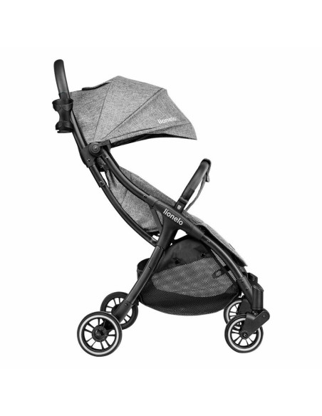 BN-LO-JULIE_ONE_STONE_GREY,Lionelo - Carucior sport Julie One, De la nastere, Cu accesorii, Cadru din aluminiu, 0-22 kg, Conform