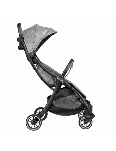 BN-LO-JULIE_ONE_STONE_GREY,Lionelo - Carucior sport Julie One, De la nastere, Cu accesorii, Cadru din aluminiu, 0-22 kg, Conform