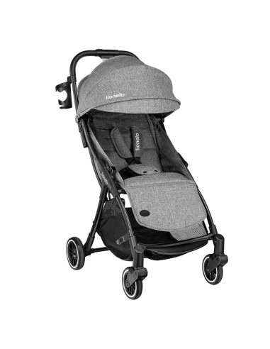 BN-LO-JULIE_ONE_STONE_GREY,Lionelo - Carucior sport Julie One, De la nastere, Cu accesorii, Cadru din aluminiu, 0-22 kg, Conform