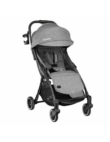 BN-LO-JULIE_ONE_STONE_GREY,Lionelo - Carucior sport Julie One, De la nastere, Cu accesorii, Cadru din aluminiu, 0-22 kg, Conform