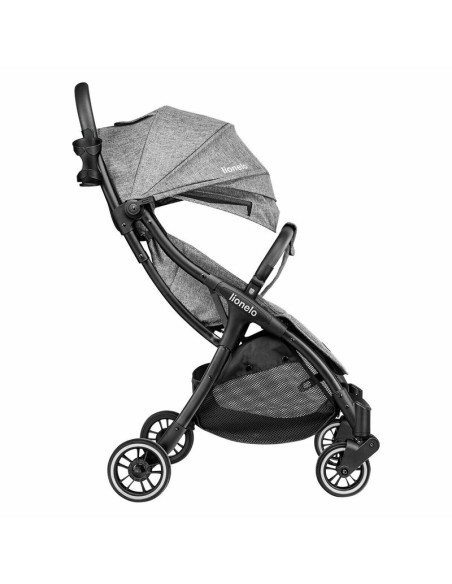 BN-LO-JULIE_ONE_STONE_GREY,Lionelo - Carucior sport Julie One, De la nastere, Cu accesorii, Cadru din aluminiu, 0-22 kg, Conform